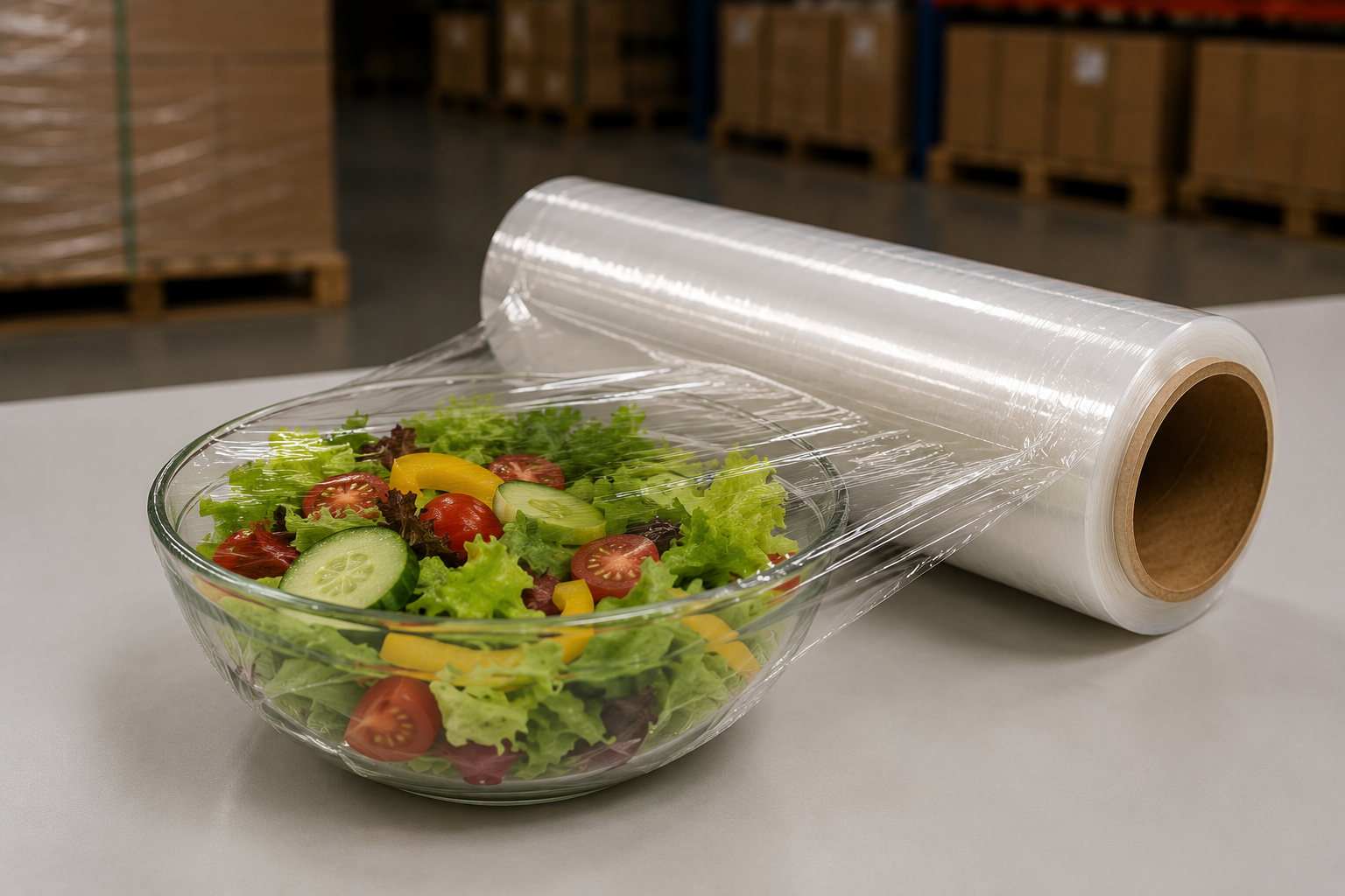 Vinipel para alimentos